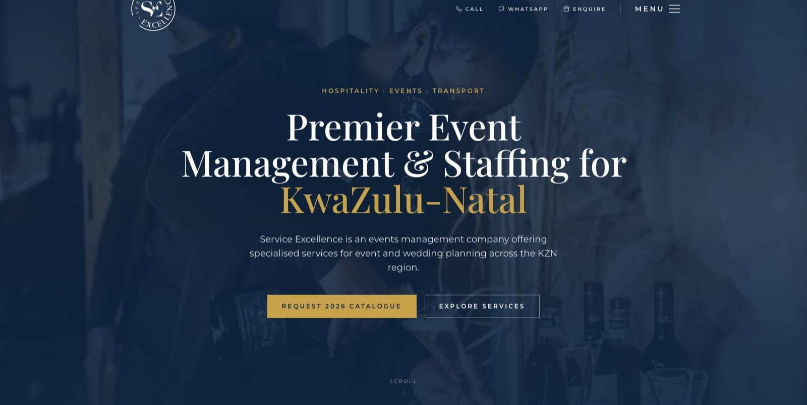 Service Excellence website